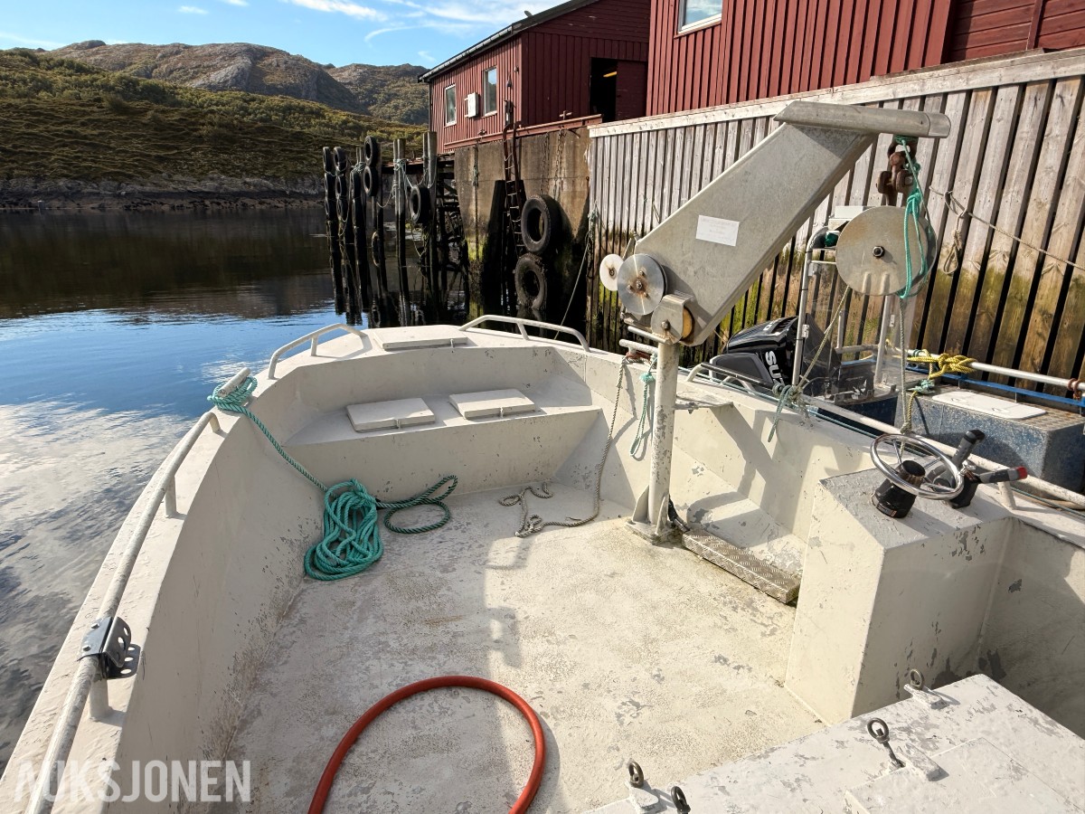 2011 Moen Slipp aluminiumsbåt m/ fiskerettigheter