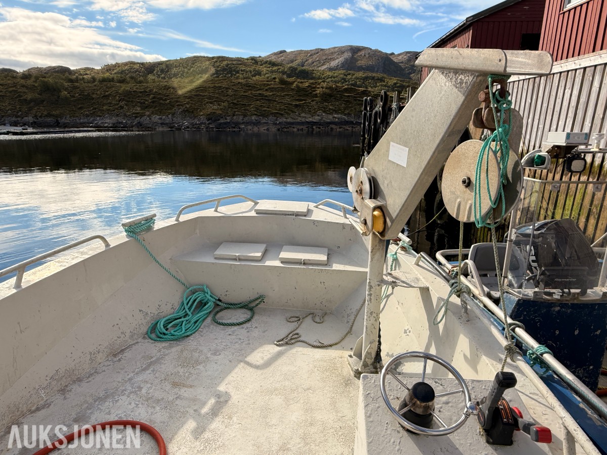 2011 Moen Slipp aluminiumsbåt m/ fiskerettigheter