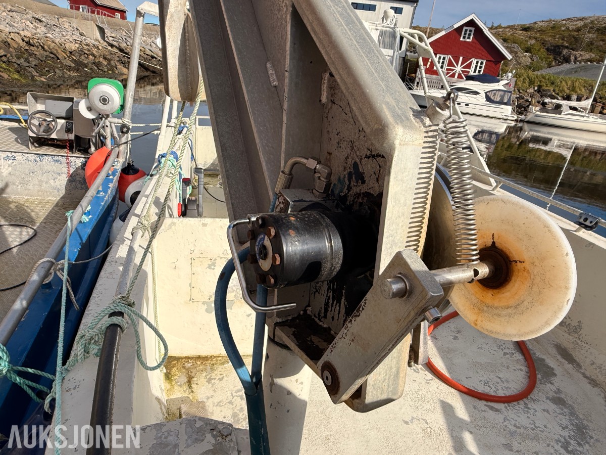 2011 Moen Slipp aluminiumsbåt m/ fiskerettigheter