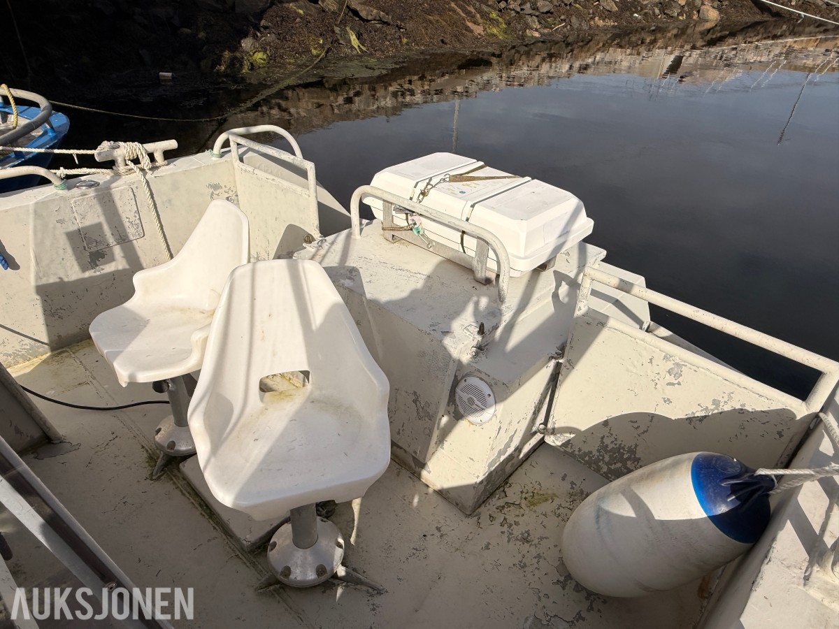 2011 Moen Slipp aluminiumsbåt m/ fiskerettigheter