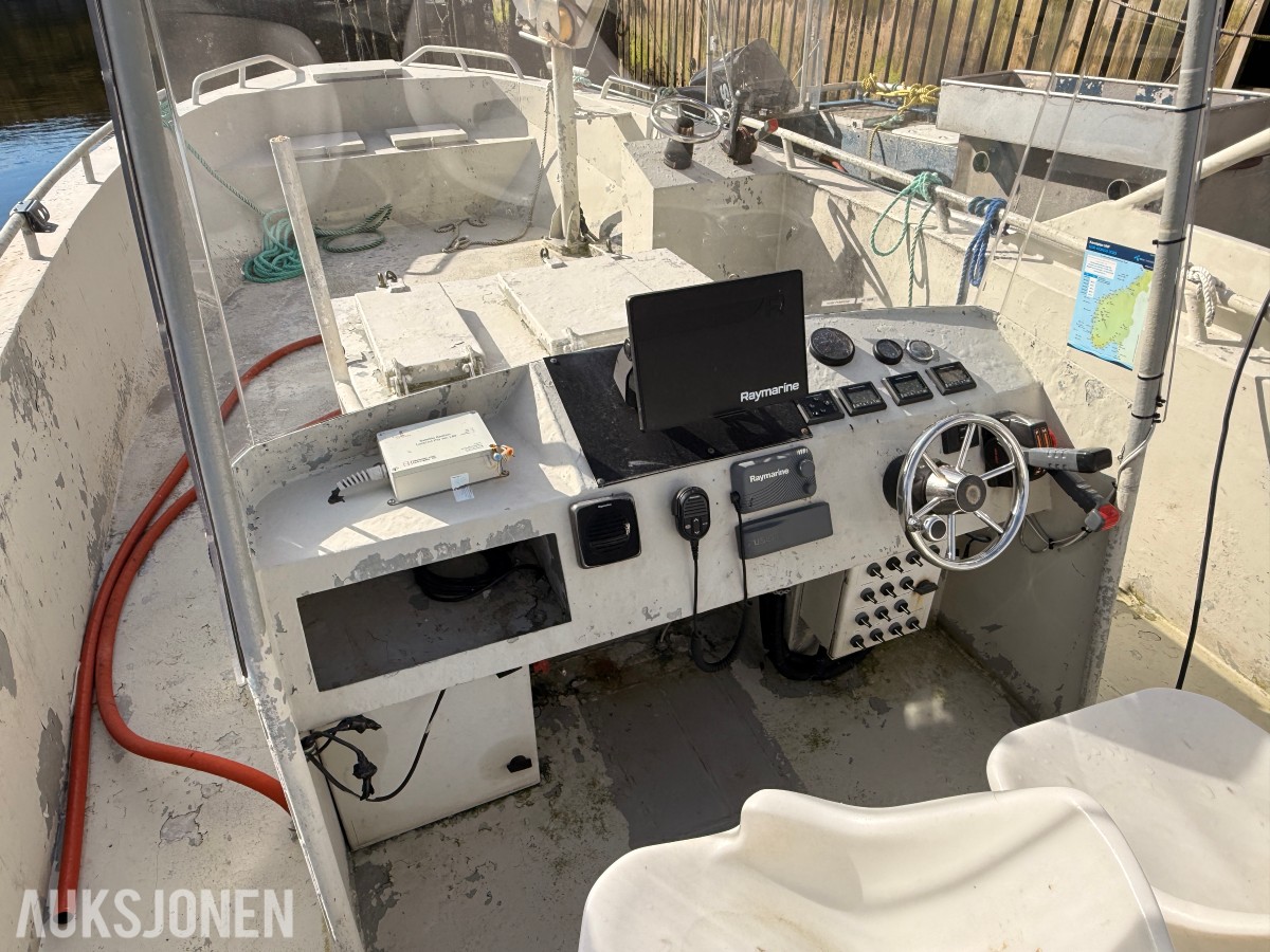 2011 Moen Slipp aluminiumsbåt m/ fiskerettigheter