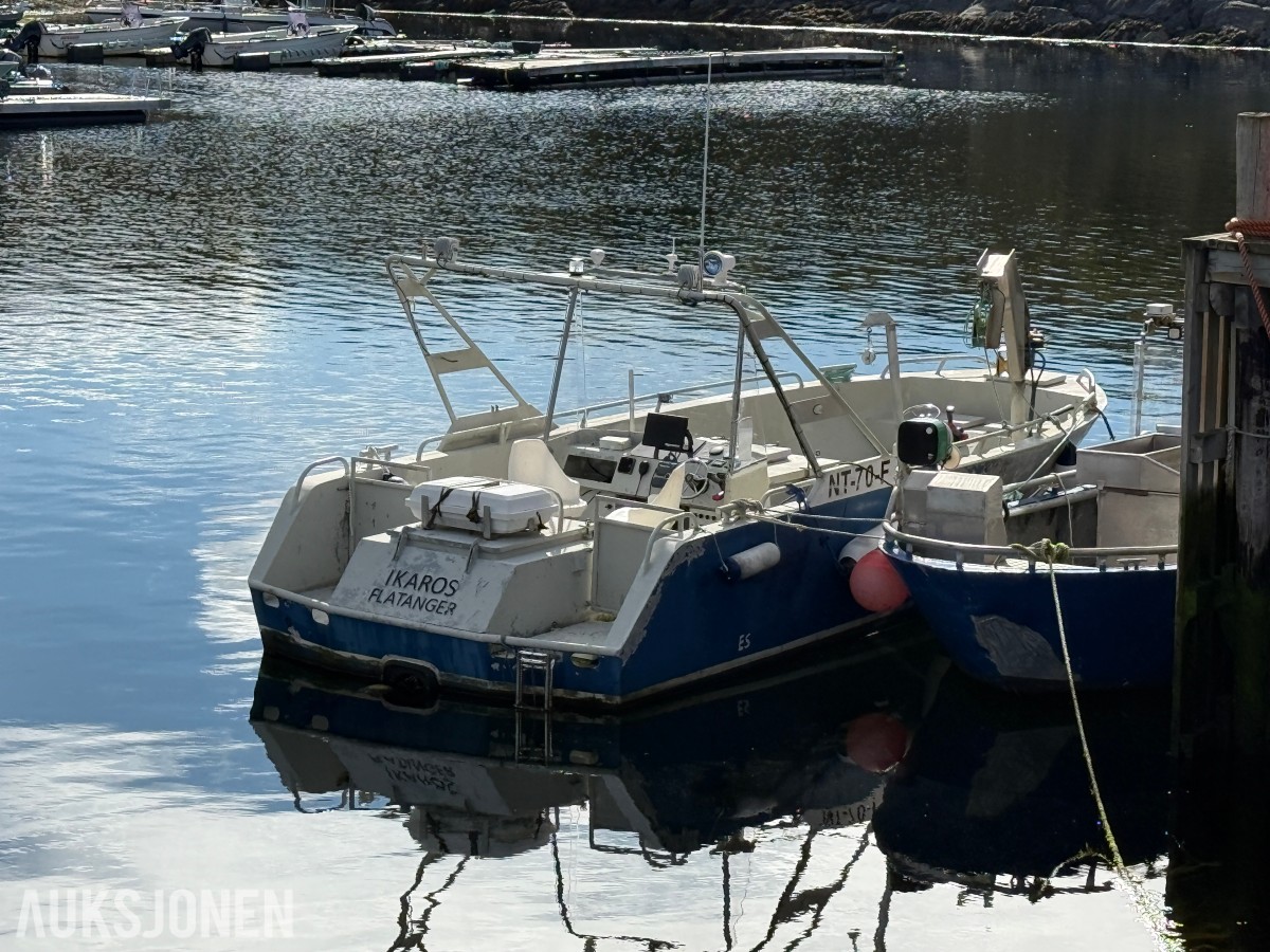 2011 Moen Slipp aluminiumsbåt m/ fiskerettigheter