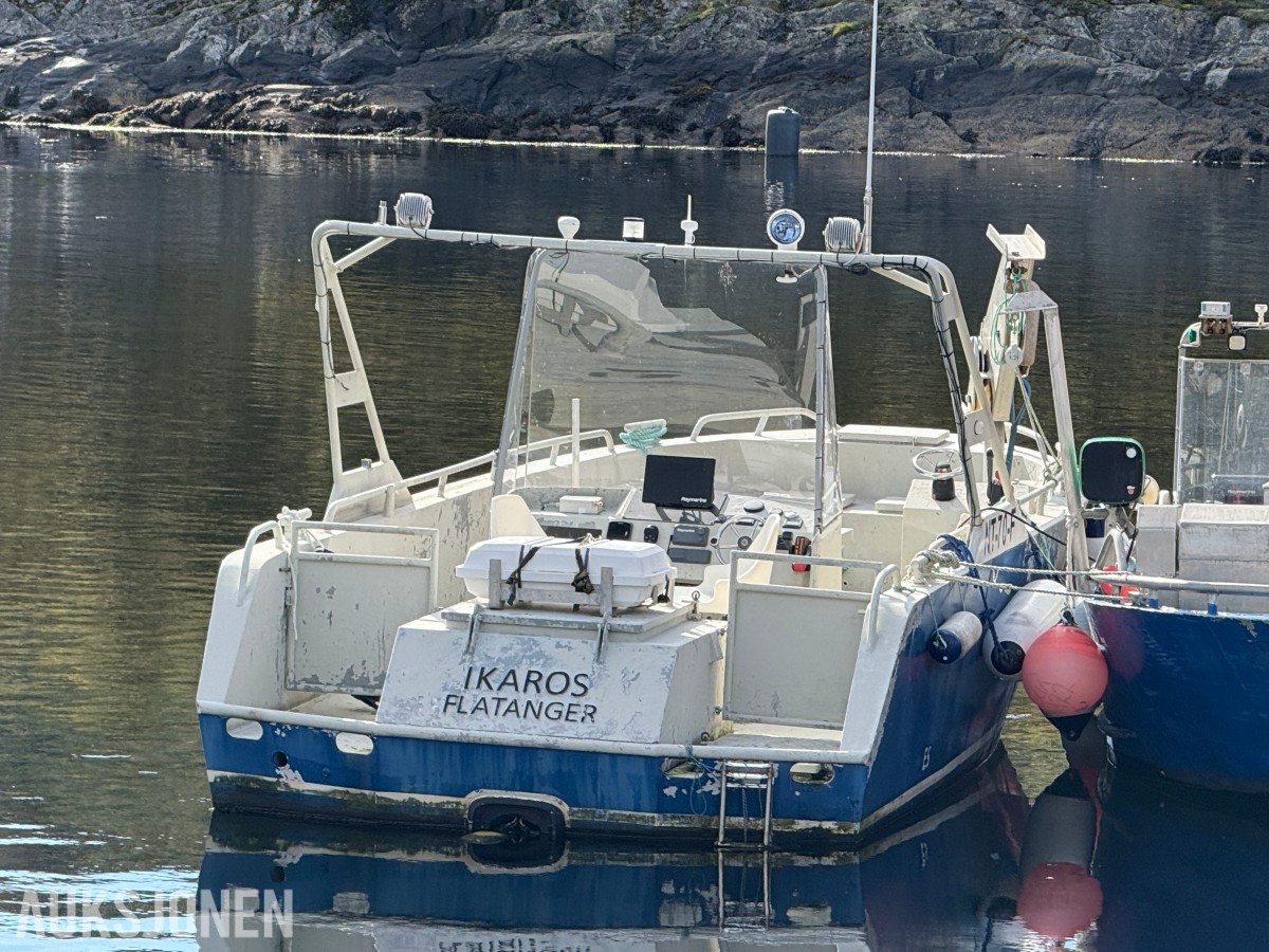 2011 Moen Slipp aluminiumsbåt m/ fiskerettigheter