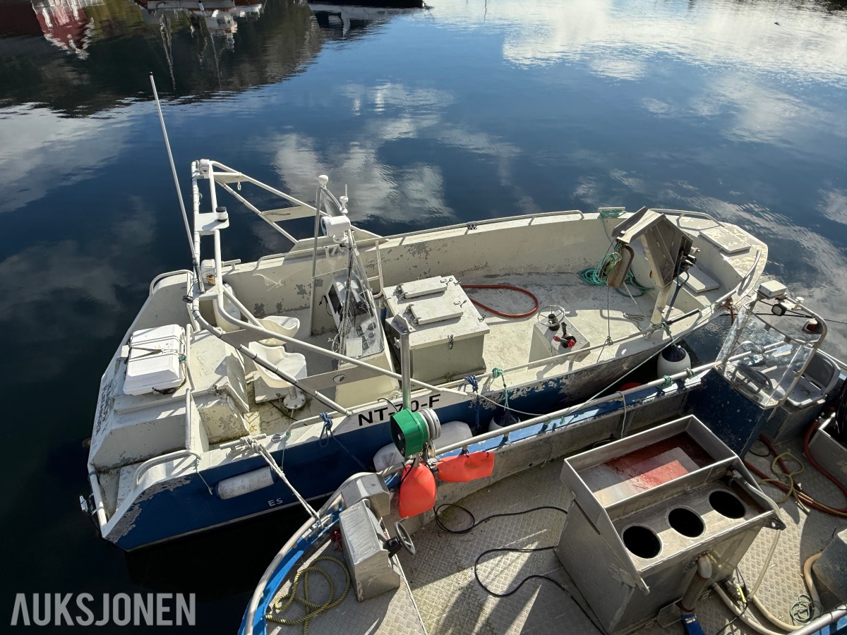 2011 Moen Slipp aluminiumsbåt m/ fiskerettigheter