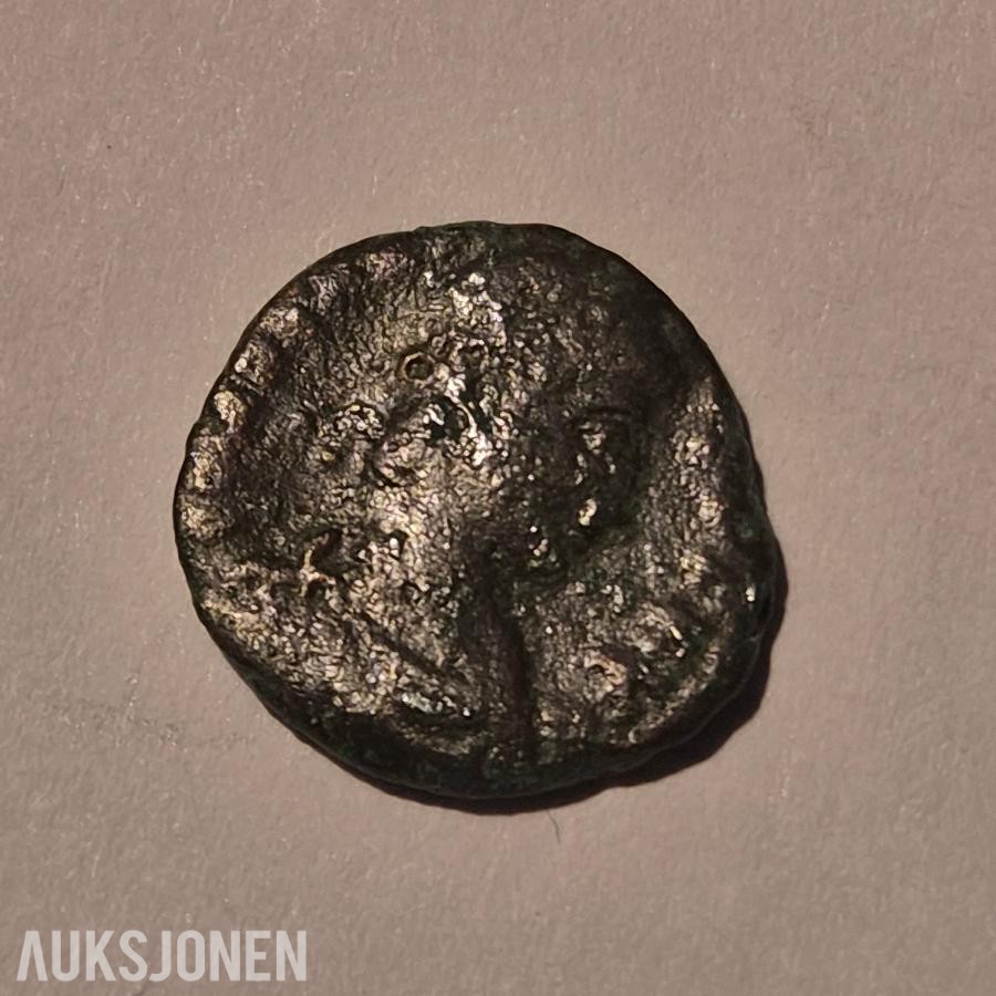 Romerske mynter, 4 stk, Ca 1700 år gammle