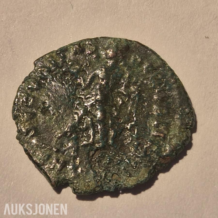 Romerske mynter, 4 stk, Ca 1700 år gammle
