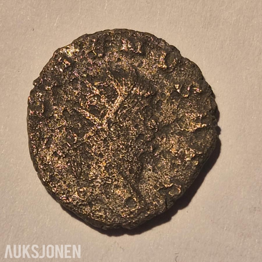 Romerske mynter, 4 stk, Ca 1700 år gammle