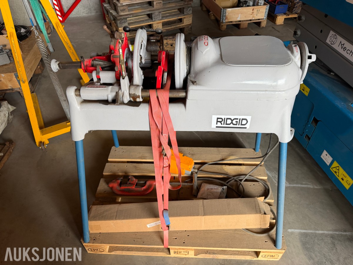 RIDGID 535 RØRGJENGEMASKIN MED 2 GJENGEHODER