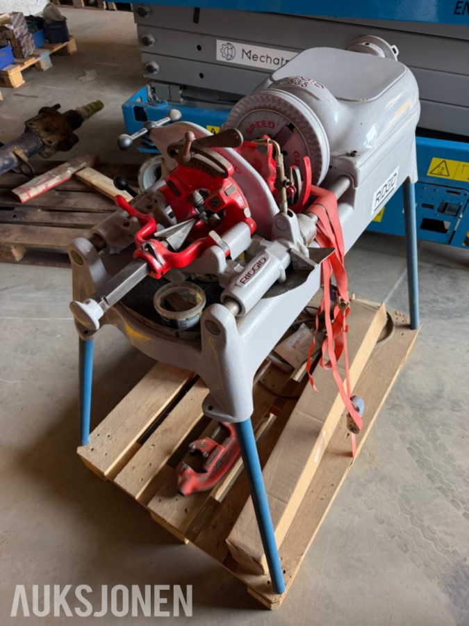 RIDGID 535 RØRGJENGEMASKIN MED 2 GJENGEHODER