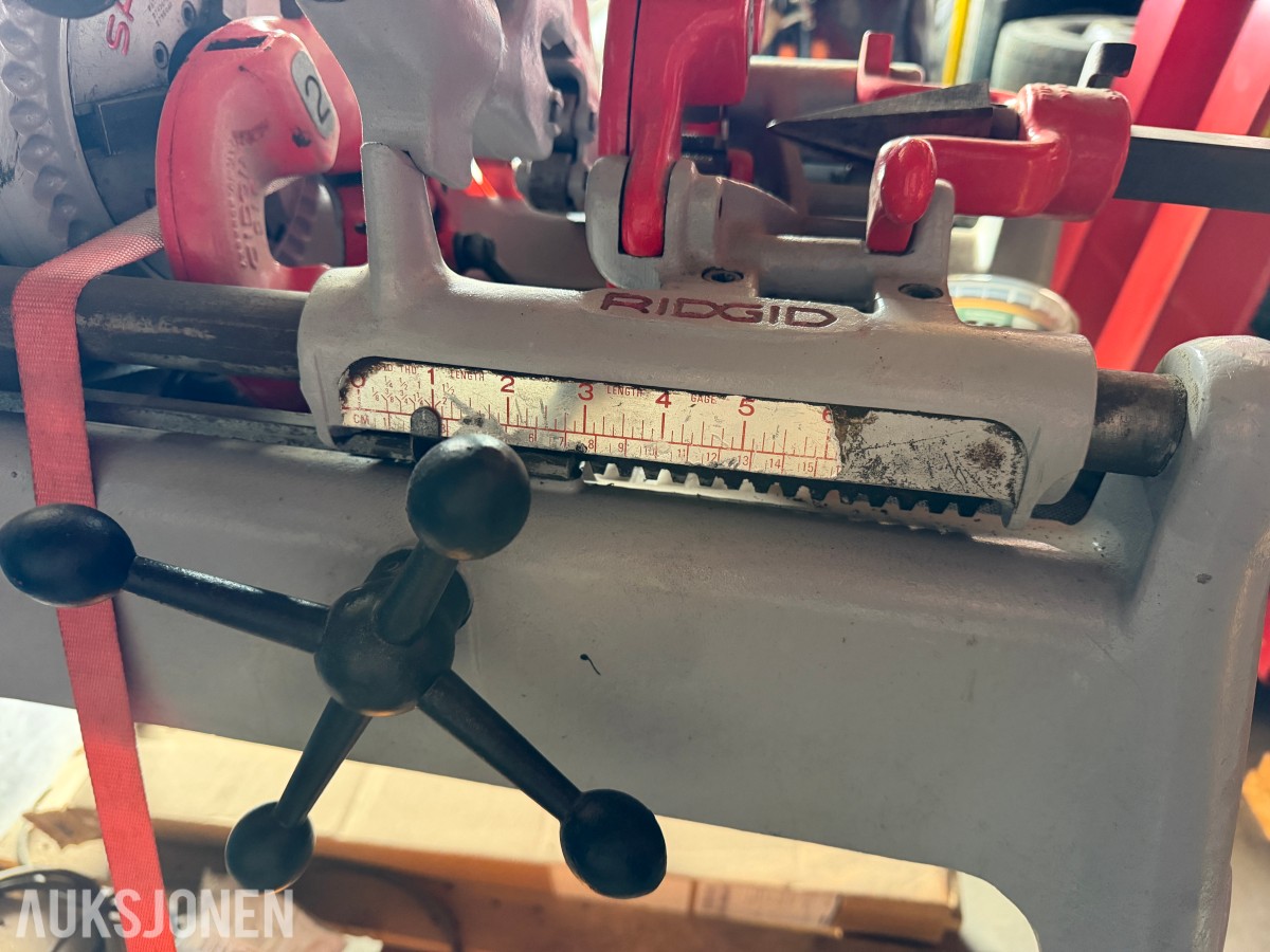 RIDGID 535 RØRGJENGEMASKIN MED 2 GJENGEHODER