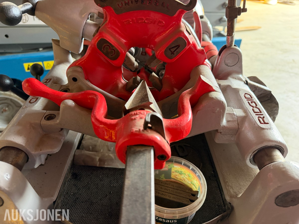 RIDGID 535 RØRGJENGEMASKIN MED 2 GJENGEHODER