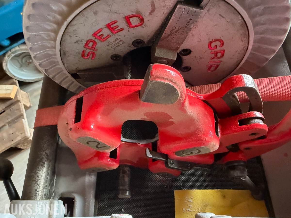 RIDGID 535 RØRGJENGEMASKIN MED 2 GJENGEHODER