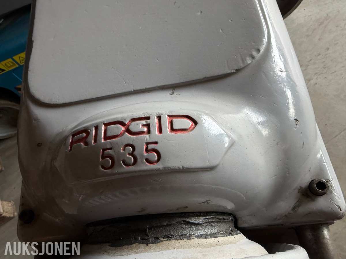 RIDGID 535 RØRGJENGEMASKIN MED 2 GJENGEHODER