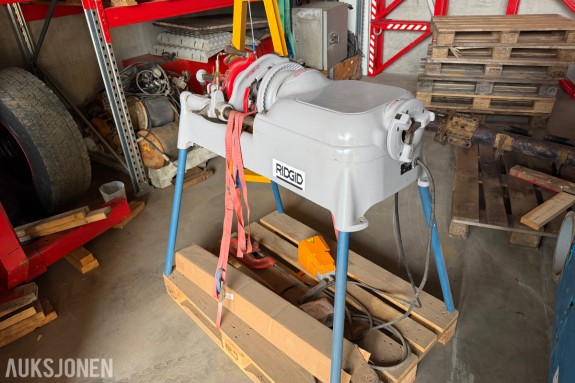 RIDGID 535 RØRGJENGEMASKIN MED 2 GJENGEHODER