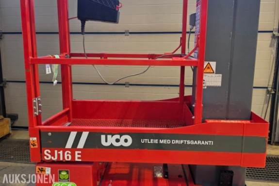 2022 SkyJack  SJ16 mastelift 6,75 m – 128 timer – sakkyndig kontroll til 09/2027