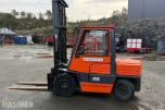 TOYOTA 4,5 TONNS GAFFELTRUCK – 450 CM LØFTEHØYDE