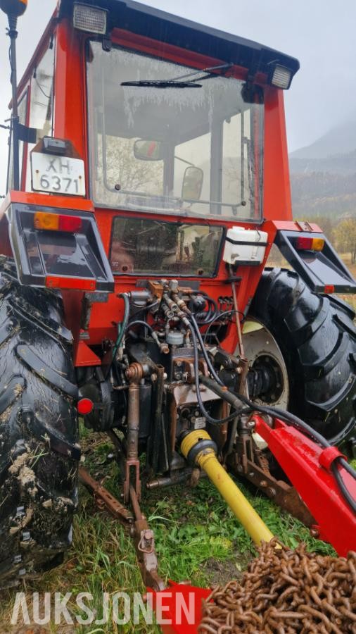 1986 VALTRA 605 TURBO - MVA FRI TRAKTOR MED ORKEL FRES