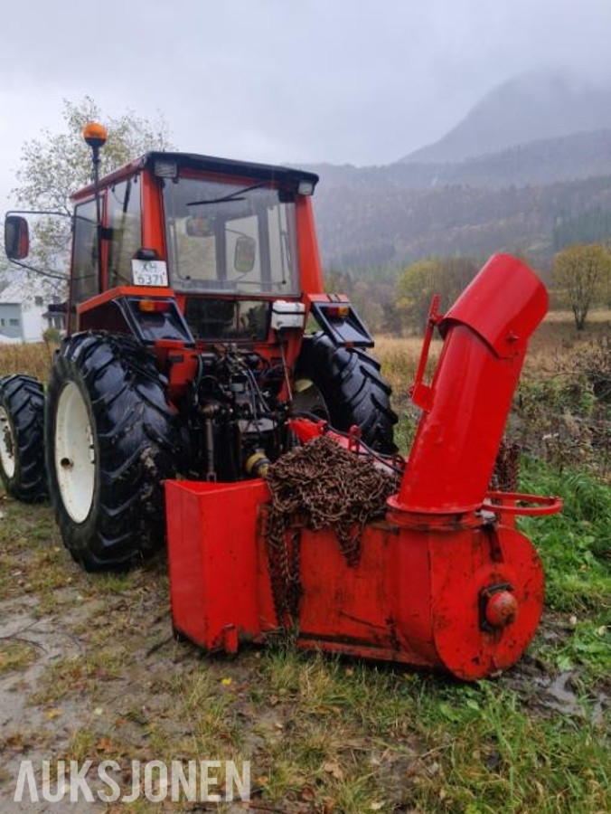 1986 VALTRA 605 TURBO - MVA FRI TRAKTOR MED ORKEL FRES
