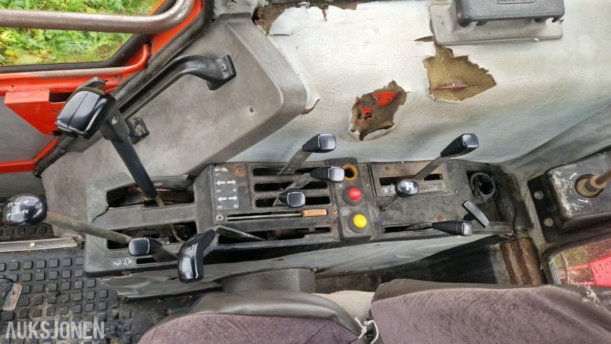 1986 VALTRA 605 TURBO - MVA FRI TRAKTOR MED ORKEL FRES