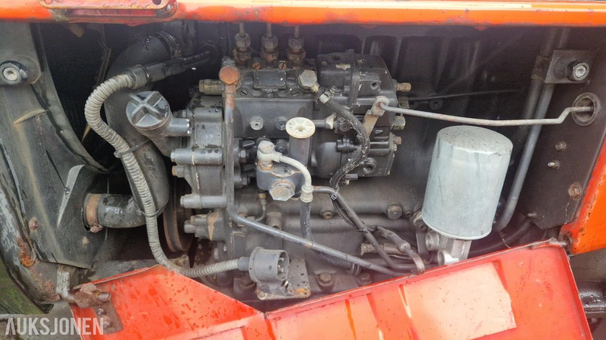 1986 VALTRA 605 TURBO - MVA FRI TRAKTOR MED ORKEL FRES