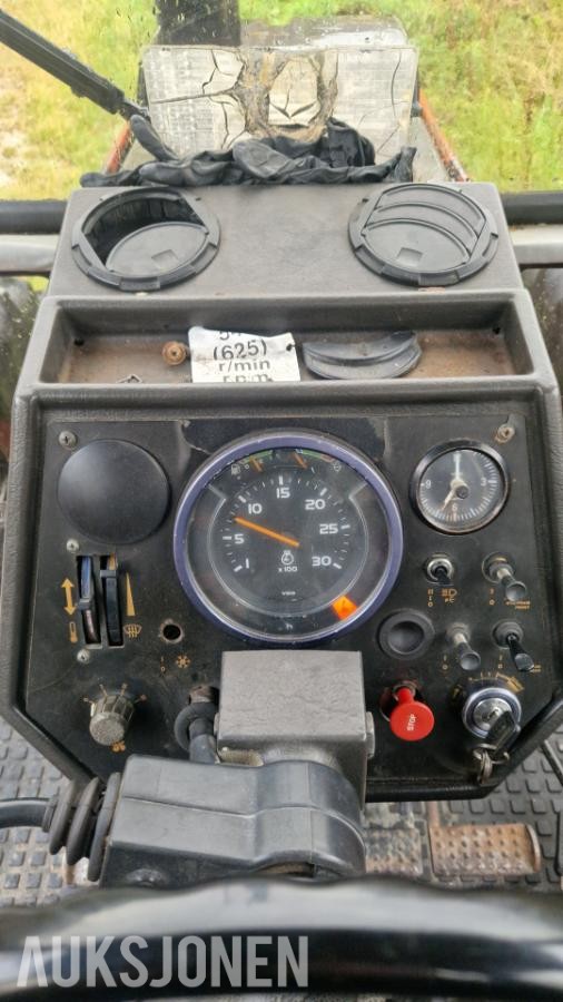 1986 VALTRA 605 TURBO - MVA FRI TRAKTOR MED ORKEL FRES