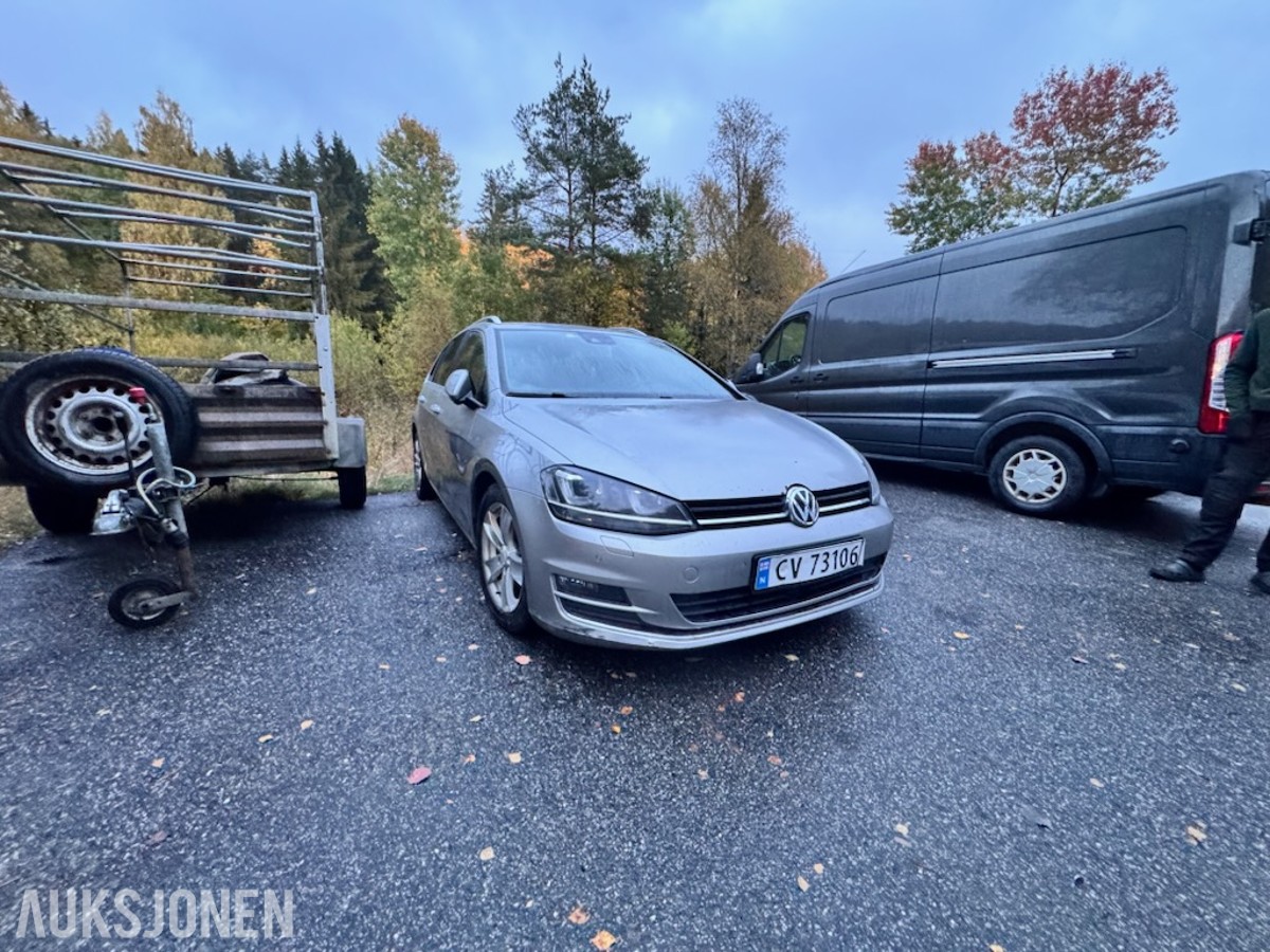 2014 VOLKSWAGEN GOLF 2.0-150 D 4MOTION REP.OBJEKT