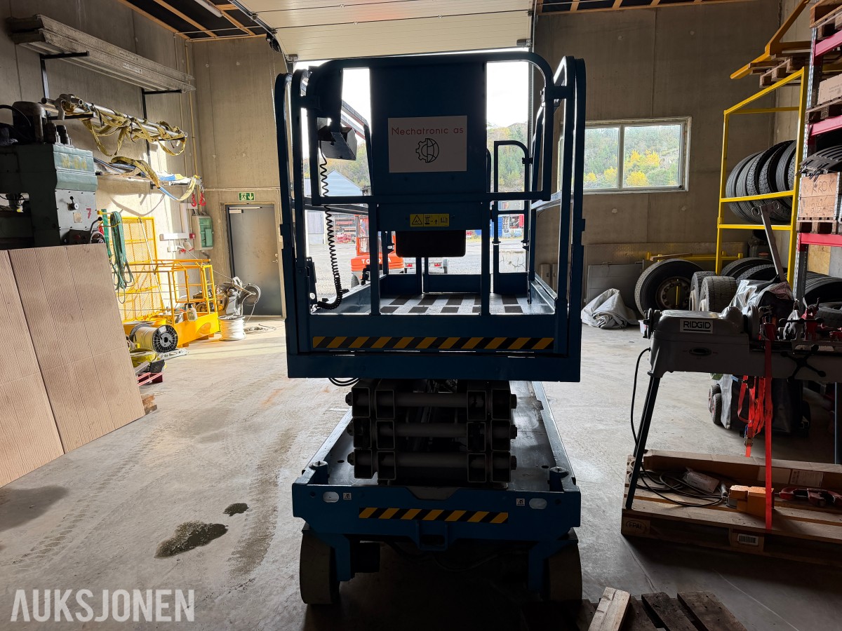 Genie GS-2646 ELEKTRISK SAKSELIFT – CA. 10 M ARBEIDSHØYDE