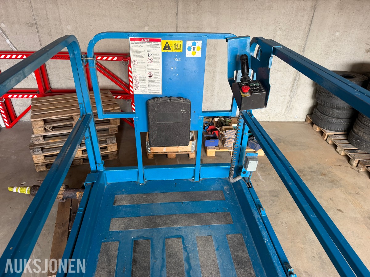Genie GS-2646 ELEKTRISK SAKSELIFT – CA. 10 M ARBEIDSHØYDE
