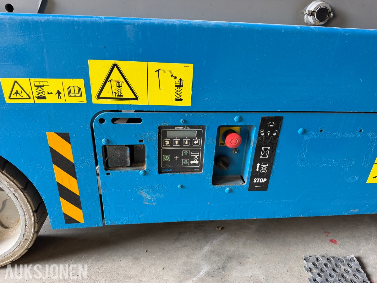 Genie GS-2646 ELEKTRISK SAKSELIFT – CA. 10 M ARBEIDSHØYDE