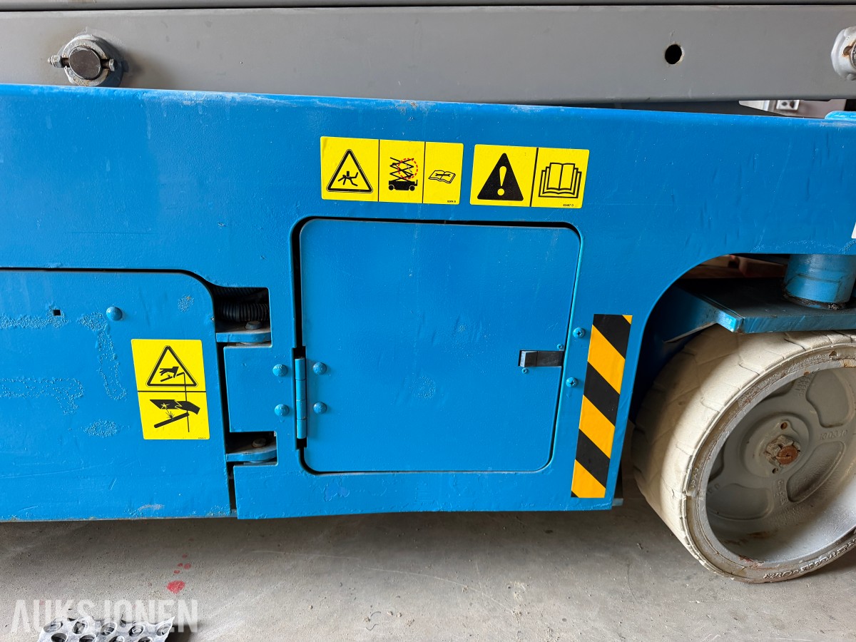 Genie GS-2646 ELEKTRISK SAKSELIFT – CA. 10 M ARBEIDSHØYDE