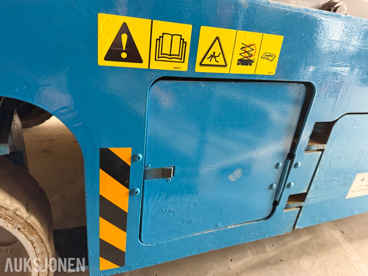 Genie GS-2646 ELEKTRISK SAKSELIFT – CA. 10 M ARBEIDSHØYDE