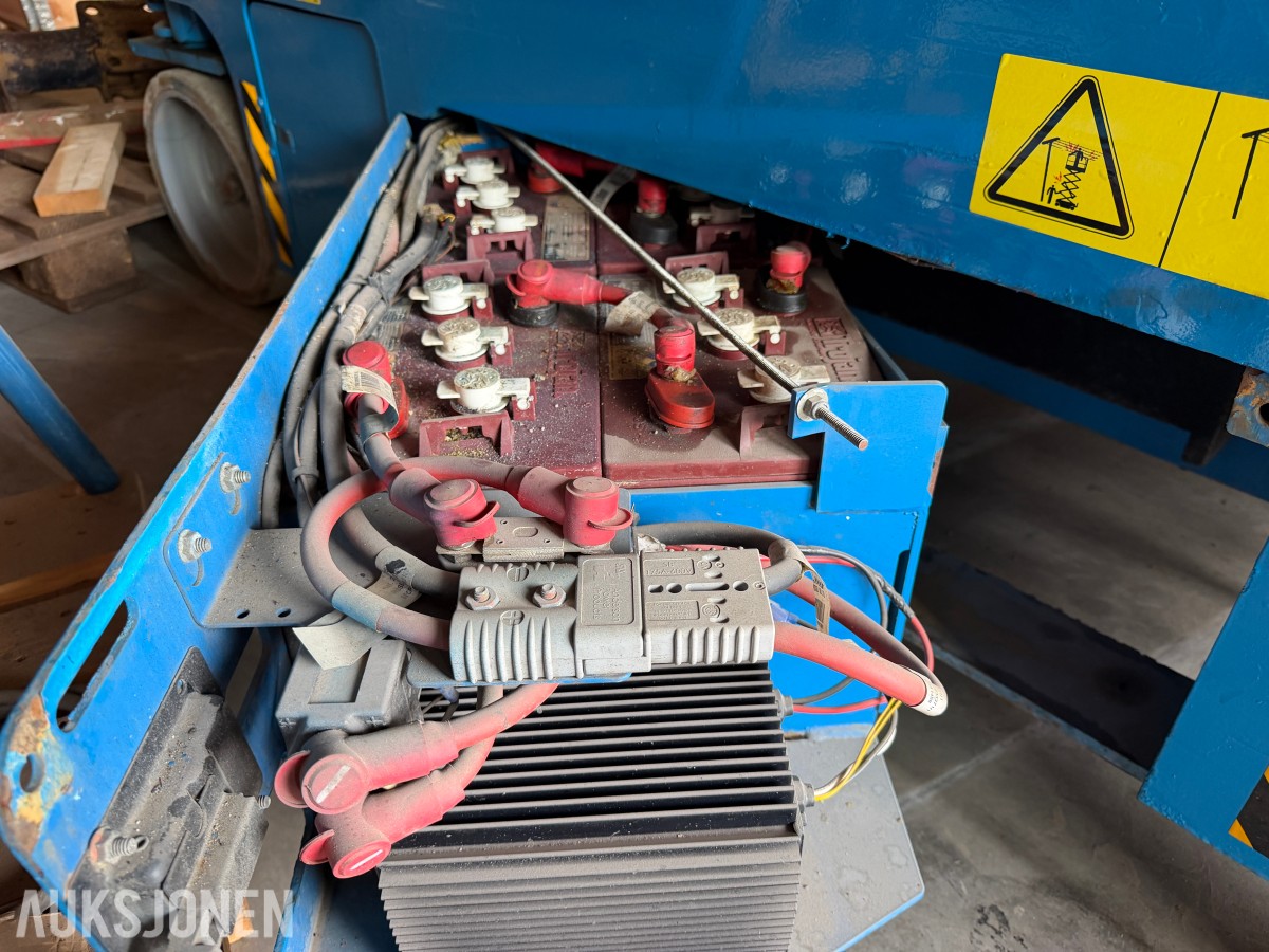 Genie GS-2646 ELEKTRISK SAKSELIFT – CA. 10 M ARBEIDSHØYDE