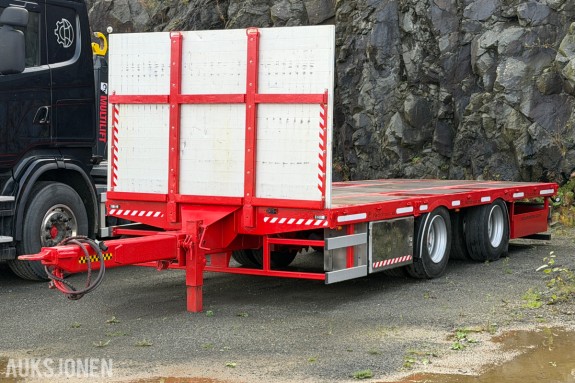 2006 ISTRAIL 2-AKSLET PÅHENGSVOGN – 20 000 KG – TOTALRESTURERT - NYLIG EU