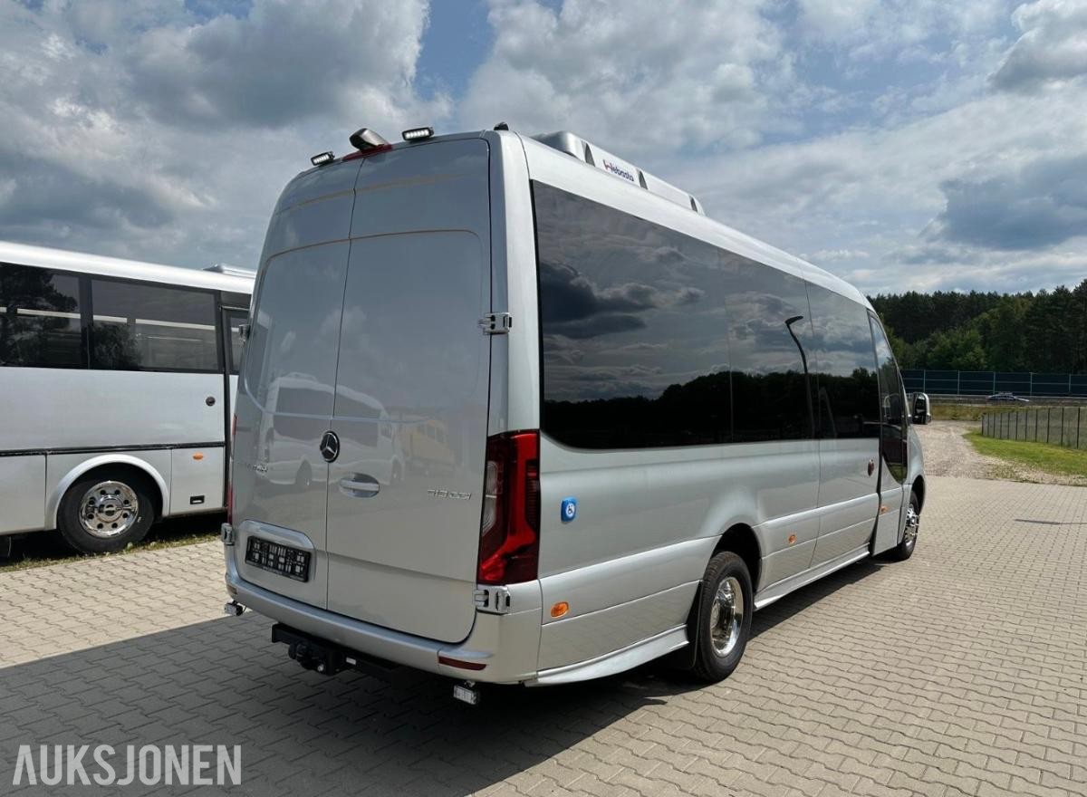 2023 Mercedes-Benz Sprinter 519, 17 seter – 3 rullestoler – godt utstyrt, 145000km