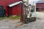 Mitsubishi FD-18 TAC gaffeltruck 7 503t m/ lukket førerhytte 