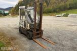 Mitsubishi FD-18 TAC gaffeltruck 7 503t m/ lukket førerhytte 