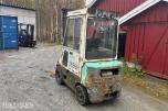 Mitsubishi FD-18 TAC gaffeltruck 7 503t m/ lukket førerhytte 