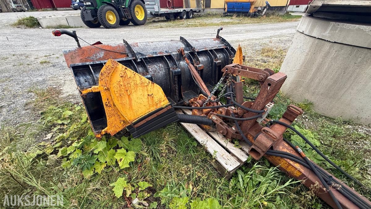 Hydraulisk skjær 250 cm m/ sidevinger og lys