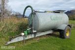 Gjødselvogn 7500 liter m/ PTO-drevet pumpe og brede dekk 