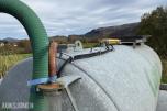 Gjødselvogn 7500 liter m/ PTO-drevet pumpe og brede dekk 