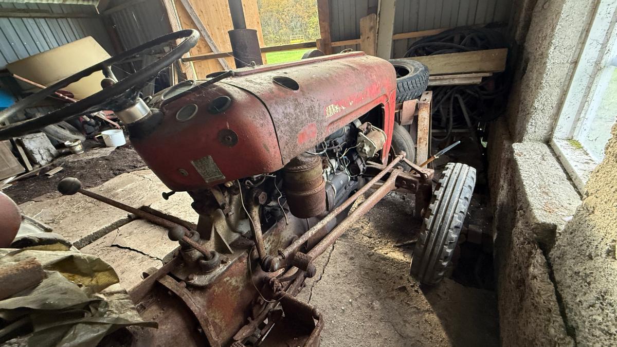 1960 Massey Ferguson 35 traktor 47551t - 4-sylindret