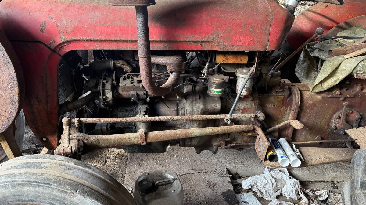 1960 Massey Ferguson 35 traktor 47551t - 4-sylindret
