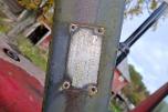 Massey Ferguson traktor m/ Bergsjö frontlaster og skuffe