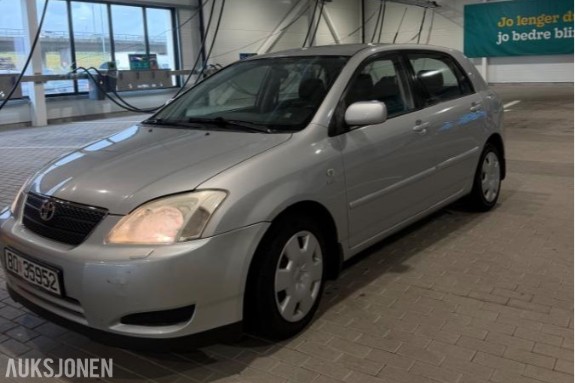 2003 Toyota Corolla 1.6 110hk servicer fulgt eu ok 07.2028 152000km