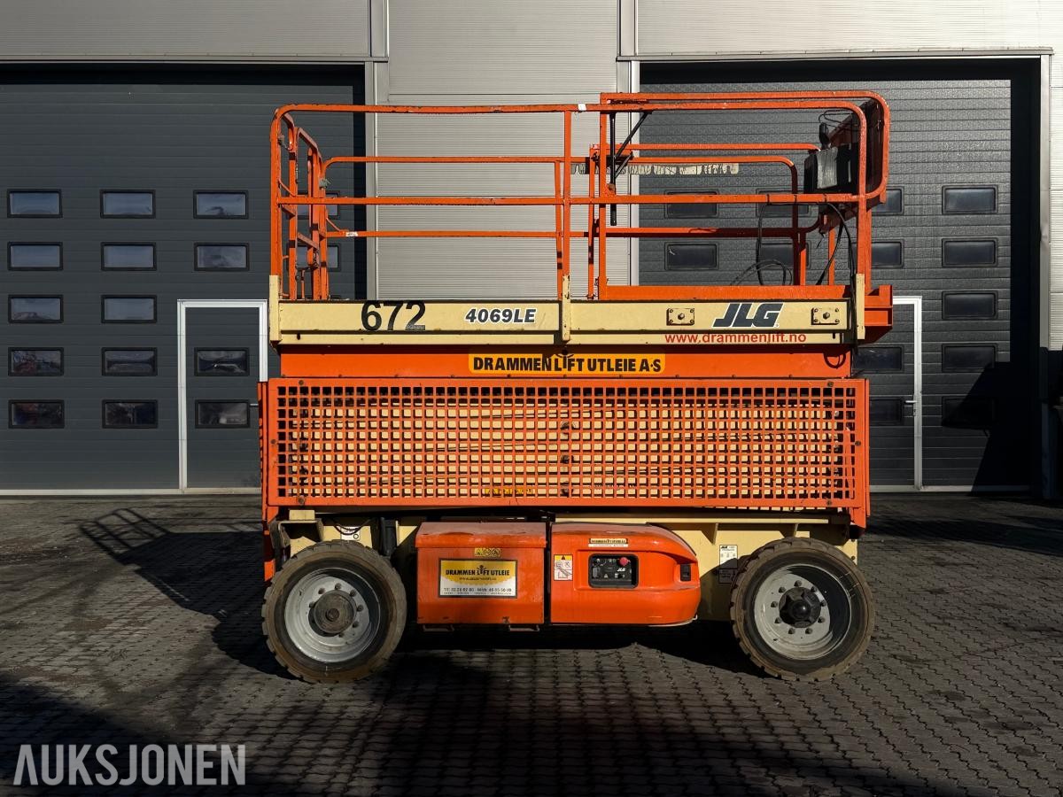 2007 JLG 4069LE sakselift - 14 meter arbeidshøyde