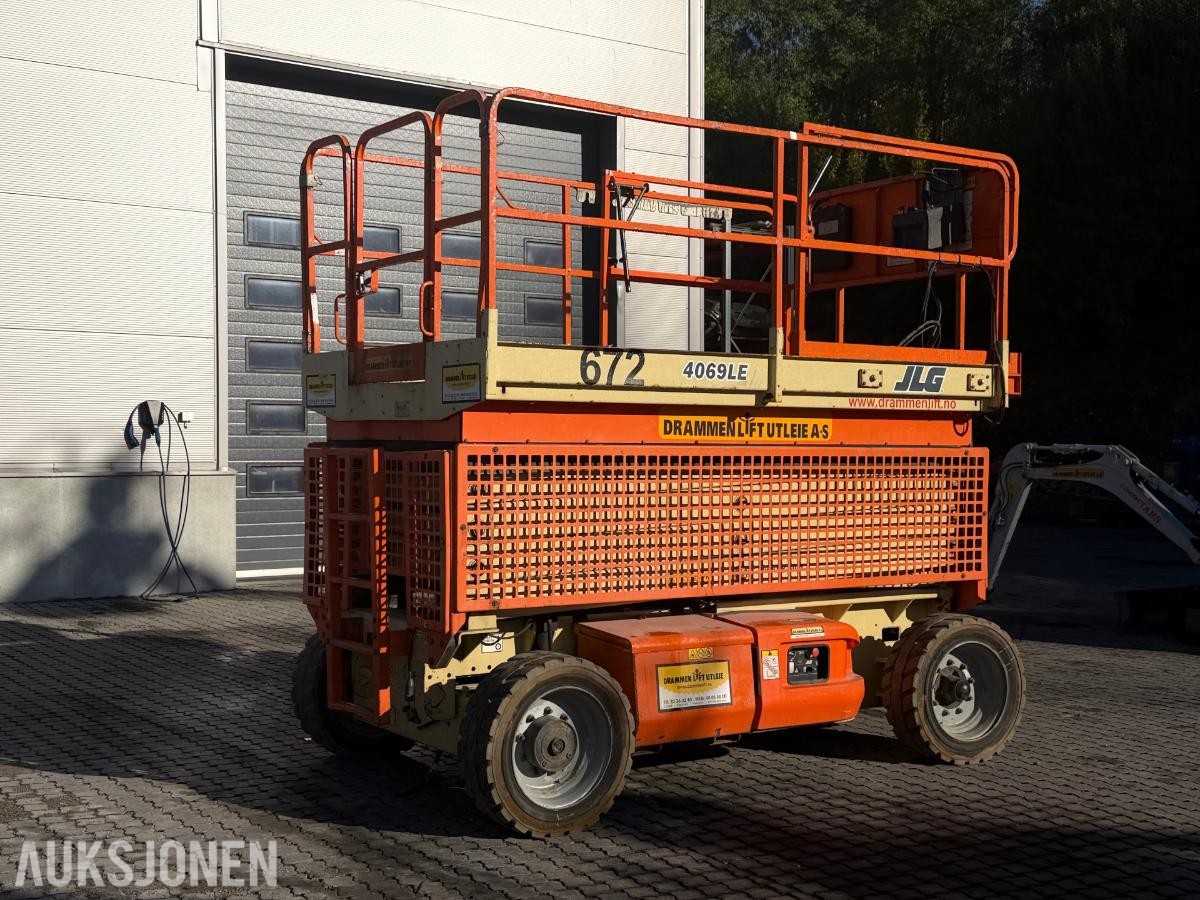 2007 JLG 4069LE sakselift - 14 meter arbeidshøyde