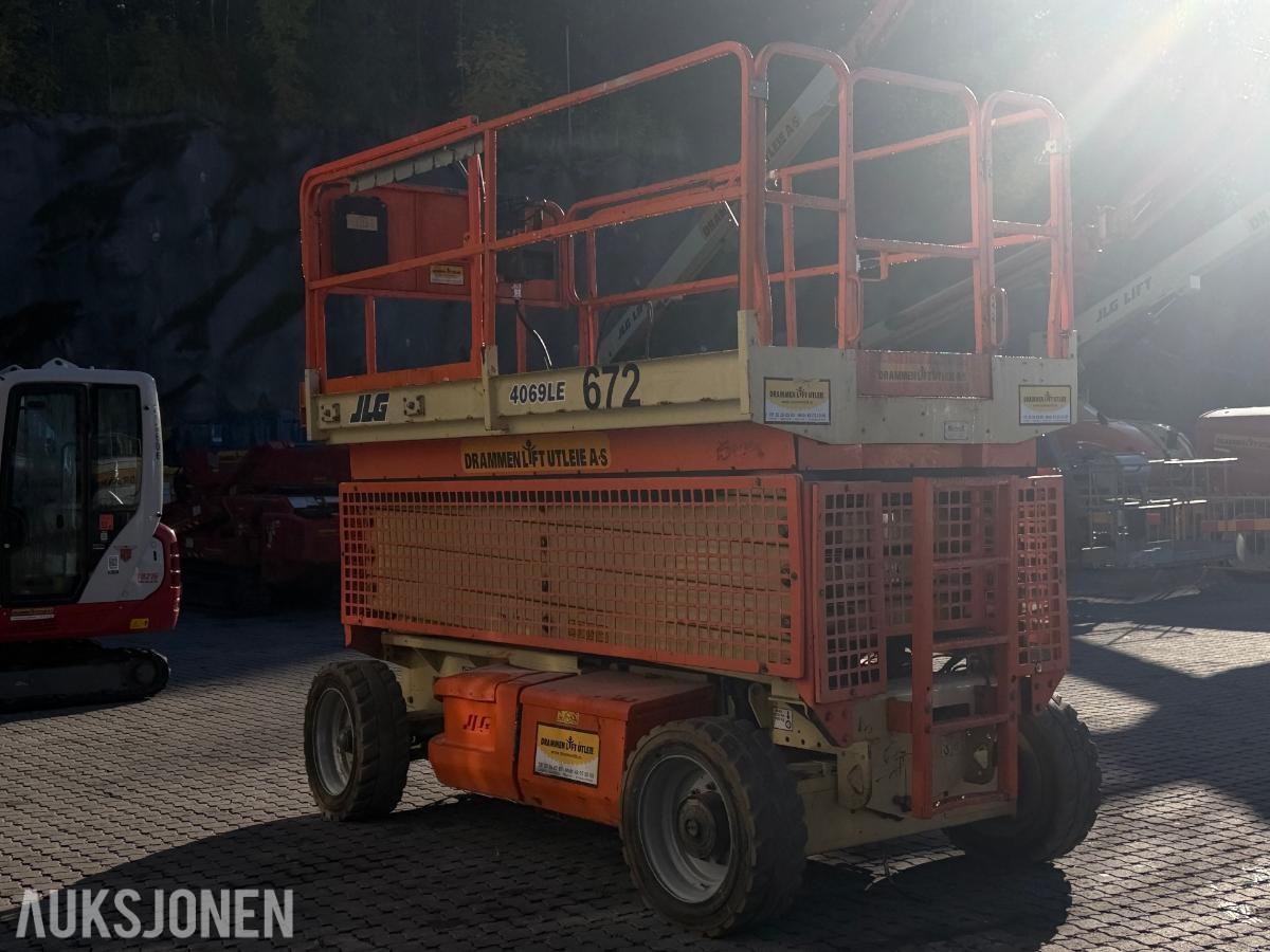 2007 JLG 4069LE sakselift - 14 meter arbeidshøyde