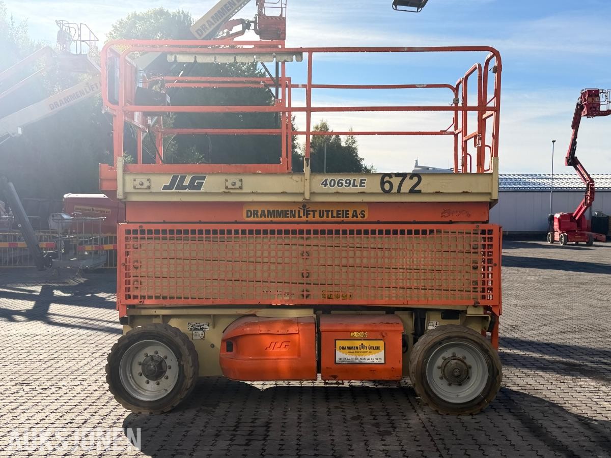 2007 JLG 4069LE sakselift - 14 meter arbeidshøyde