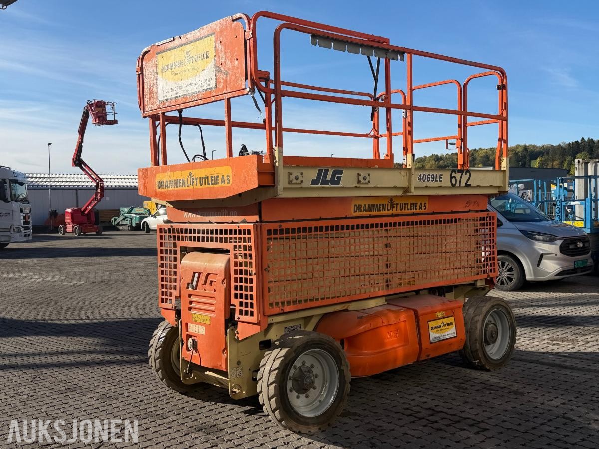 2007 JLG 4069LE sakselift - 14 meter arbeidshøyde