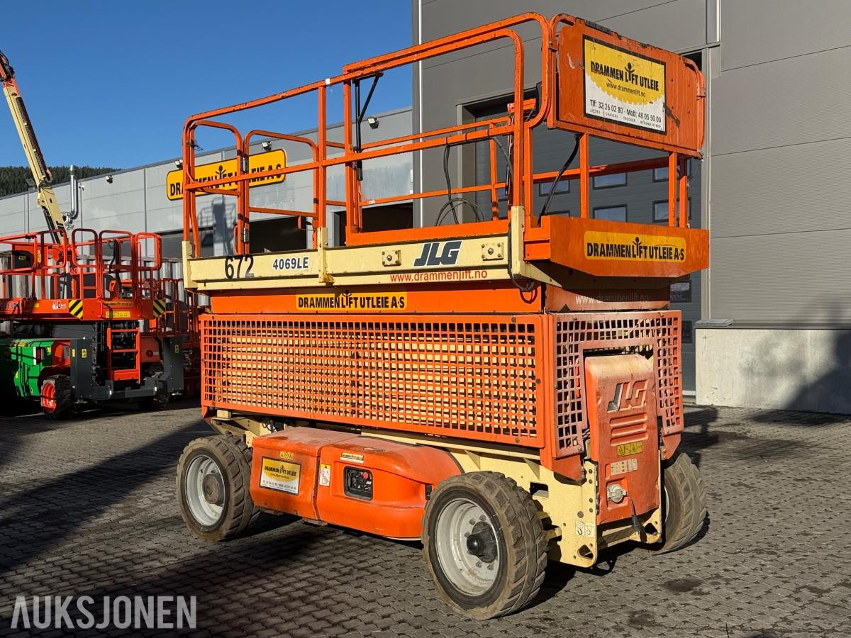 2007 JLG 4069LE sakselift - 14 meter arbeidshøyde